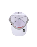White Rope Hat - Chippopotamus Red