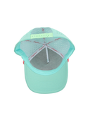 Mint Green Rope Hat - Chippopotamus Pink