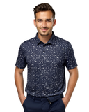 NEW Blue Splash Polo