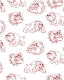 Crown Point Bulldog Men's shirt - White