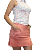 Coral women's skirt