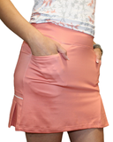 Coral women's skirt