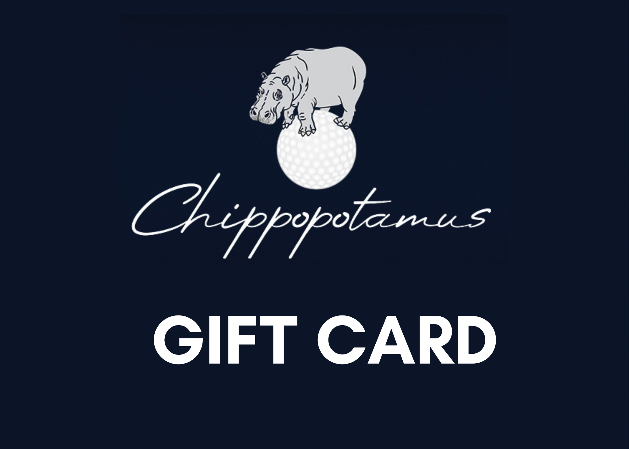 Chippopotamus gift card