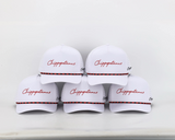White Rope Hat - Chippopotamus Red