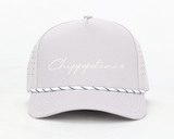 Grey Rope Hat - Chippopotamus White