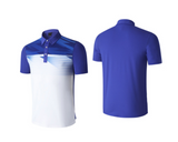 Blue and White Polo - No Logo