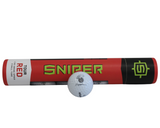 Tour Red - 6 pack Sniper golf balls & Chippopotamus