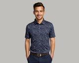 NEW Blue Splash Polo