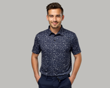 NEW Blue Splash Polo