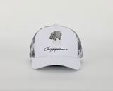 White camo hat