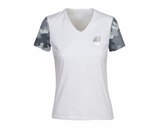 Camo women's polo